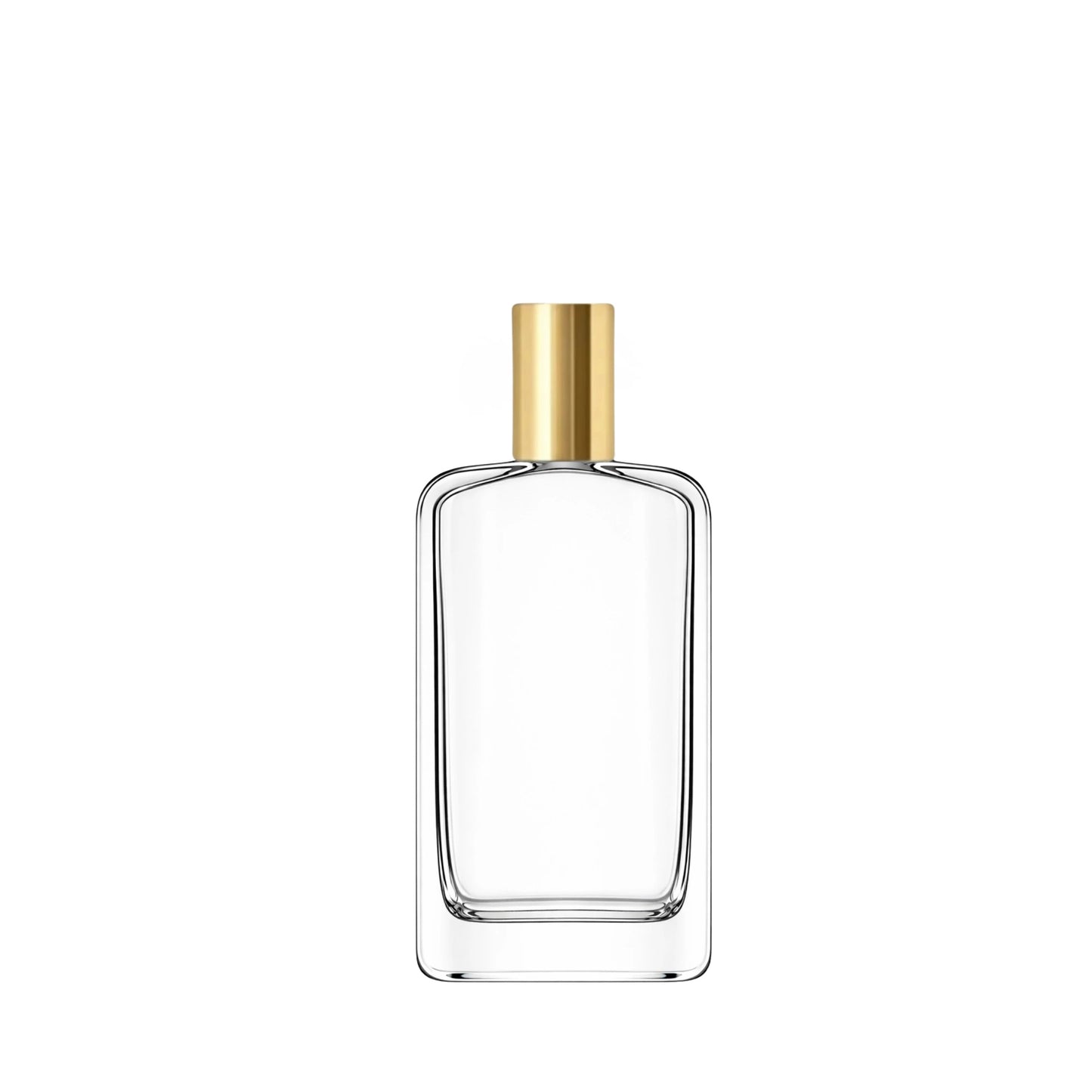 50ml Dali Clear Rectangle Glass Bottle