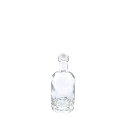 50ml Hermes Clear Round Glass Bottle