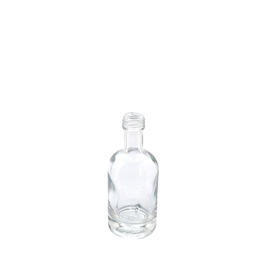 50ml Hermes Clear Round Glass Bottle
