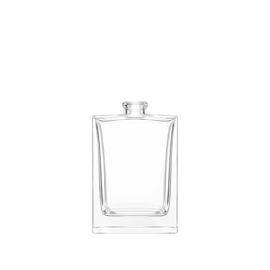 50ml Janice Clear Rectangle Glass Bottle