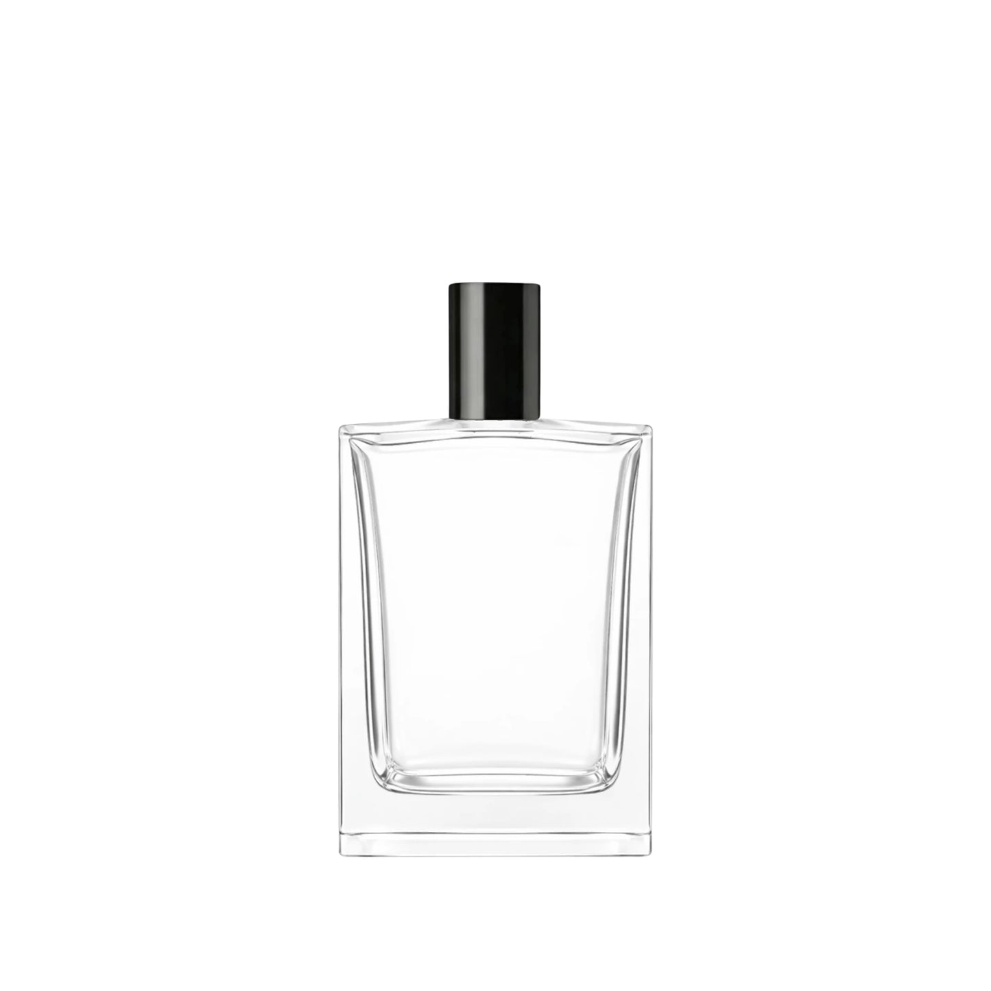 50ml Janice Clear Rectangle Glass Bottle