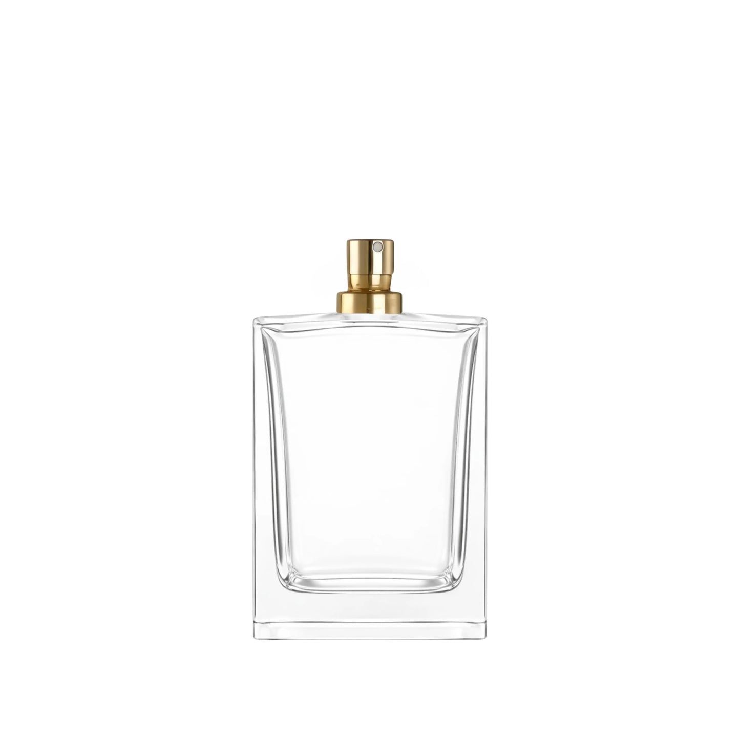 50ml Janice Clear Rectangle Glass Bottle