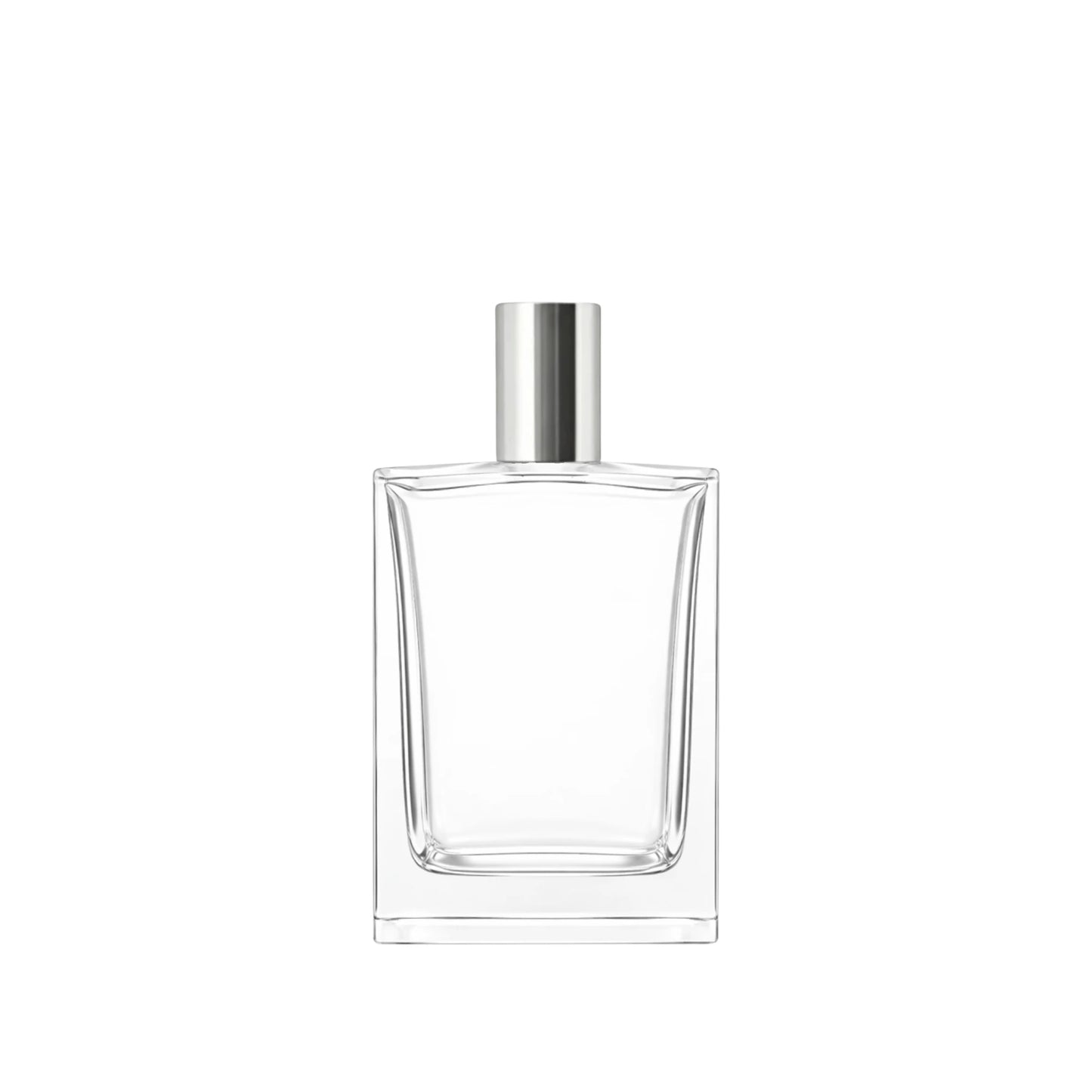 50ml Janice Clear Rectangle Glass Bottle