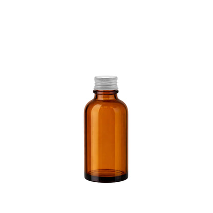 50ml Dropper Amber Round Glass Bottle