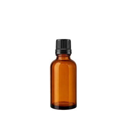 50ml Dropper Amber Round Glass Bottle