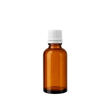 50ml Dropper Amber Round Glass Bottle