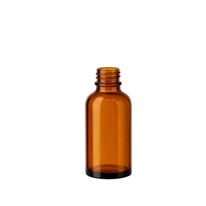 50ml Dropper Amber Round Glass Bottle