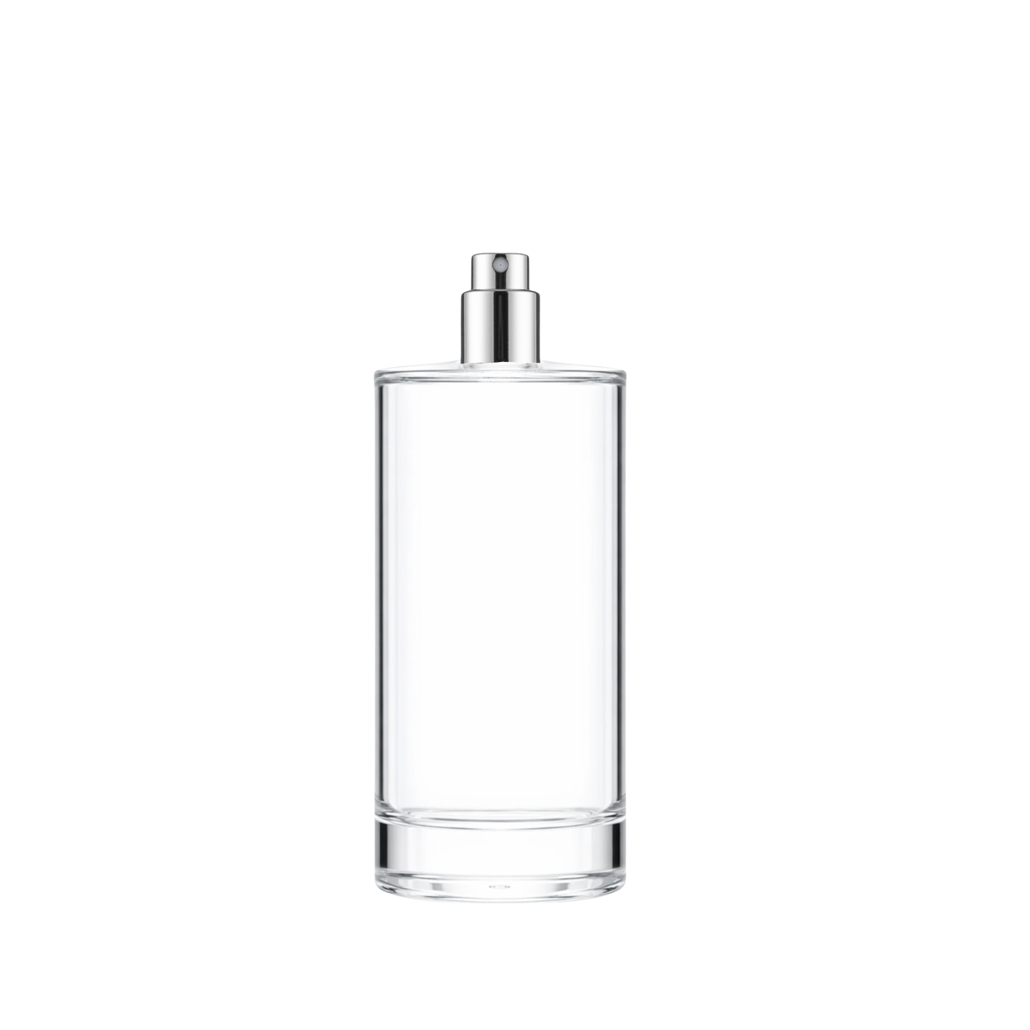 50ml Charlotte glass bottle with silver atomiser