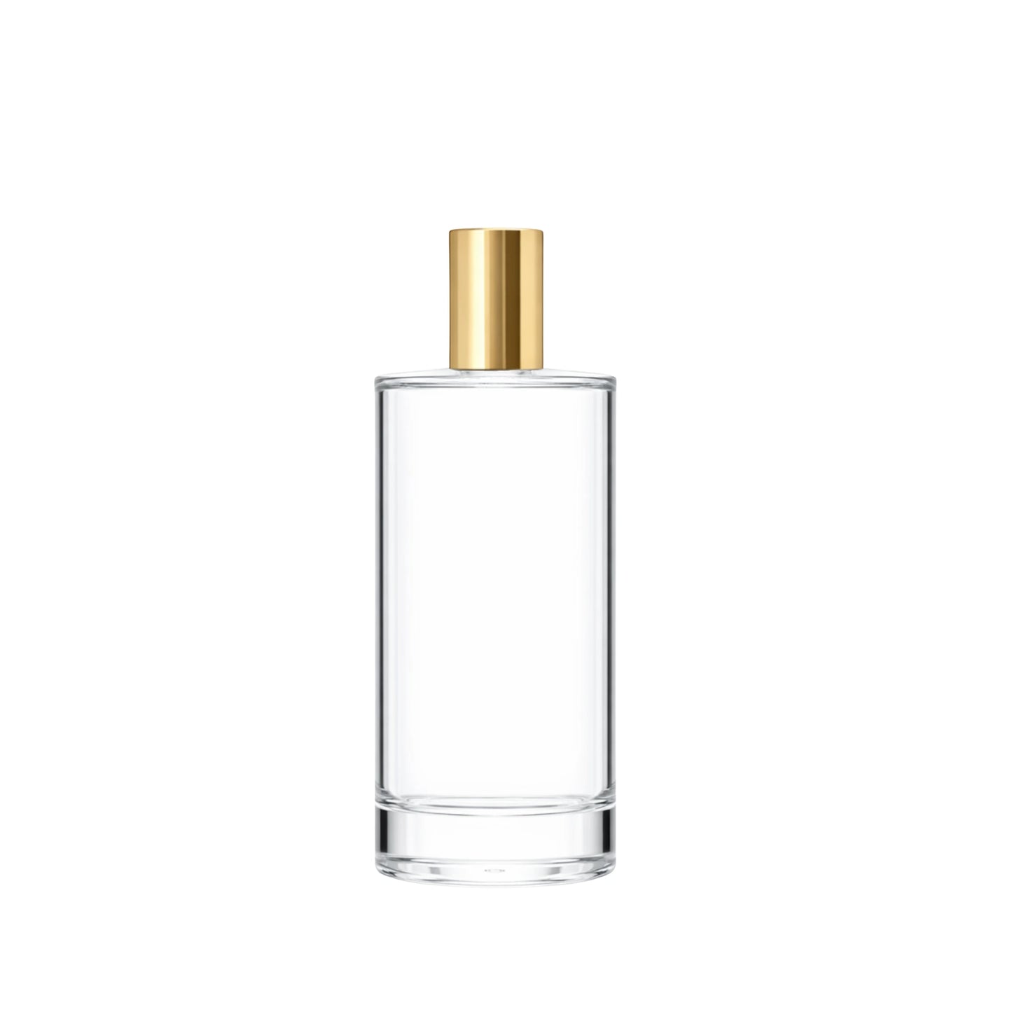 50ml Charlotte glass bottle with gold cap