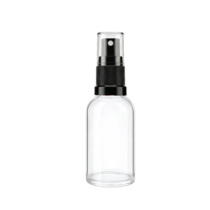 50ml Dropper Clear Round Glass Bottle