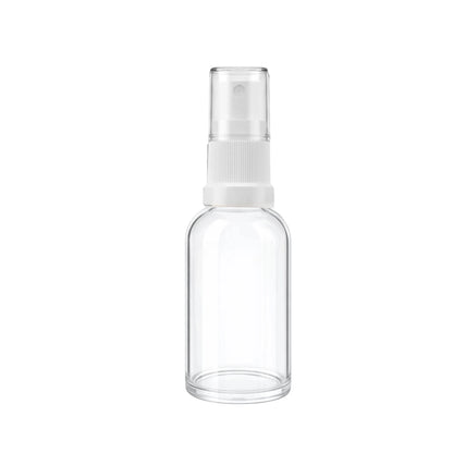 50ml Dropper Clear Round Glass Bottle