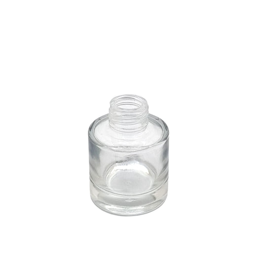 50ml Karen Clear Round Glass Diffuser Bottle