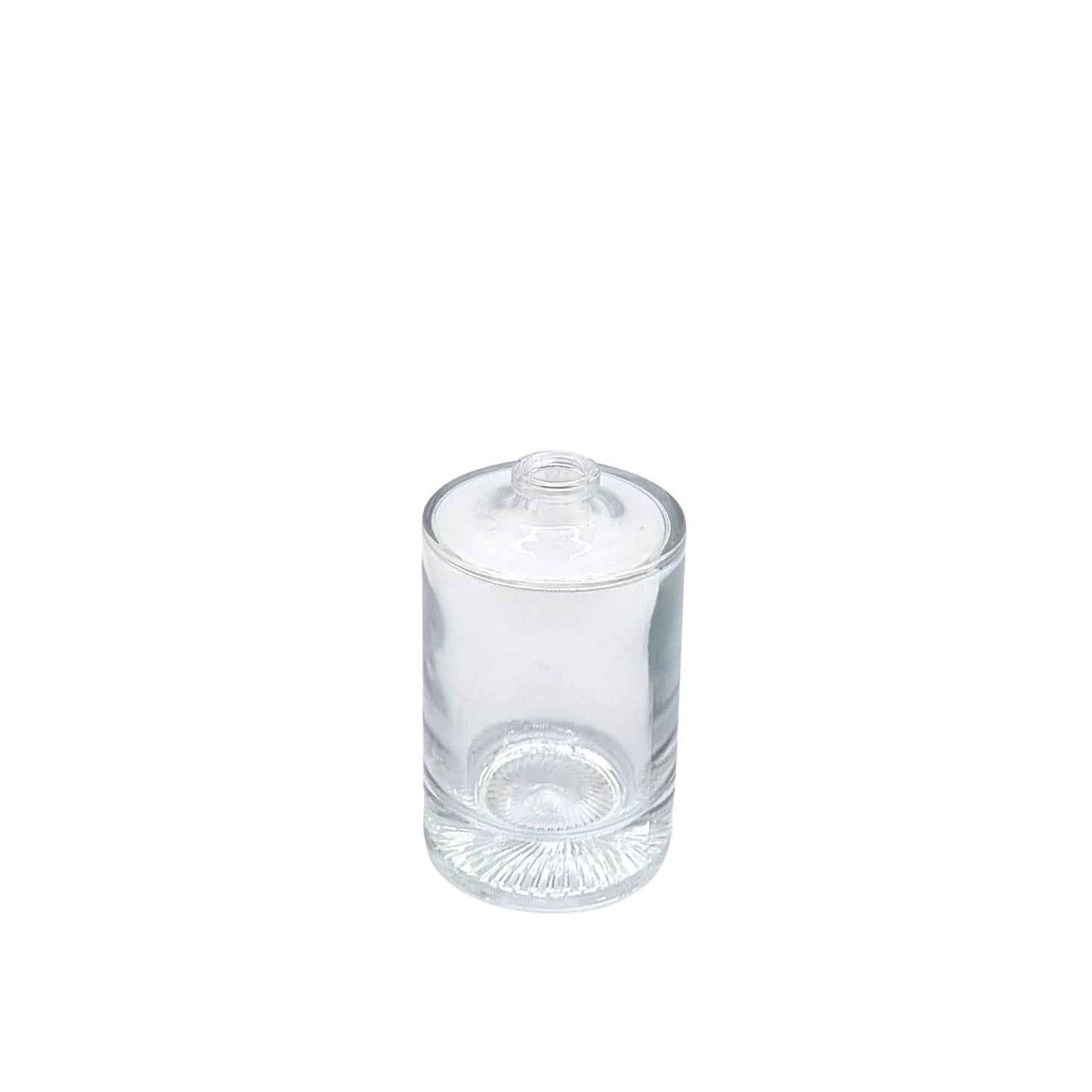 50ml Durer Clear Round Glass Bottle (Pallet Qty 5,184 Units)