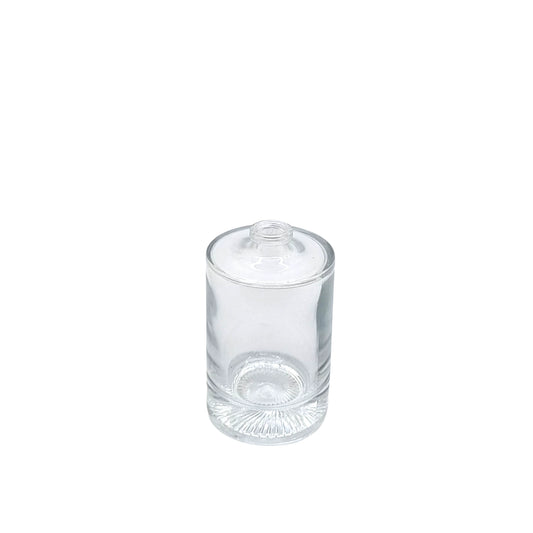 50ml Durer Clear Round Glass Bottle (Pallet Qty 5,184 Units)