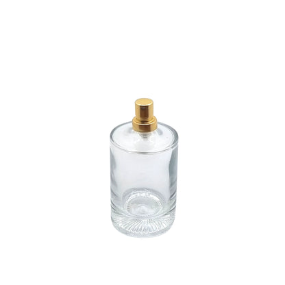 50ml Durer Clear Round Glass Bottle (Pallet Qty 5,184 Units)