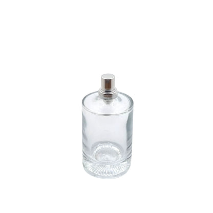 50ml Durer Clear Round Glass Bottle (Pallet Qty 5,184 Units)