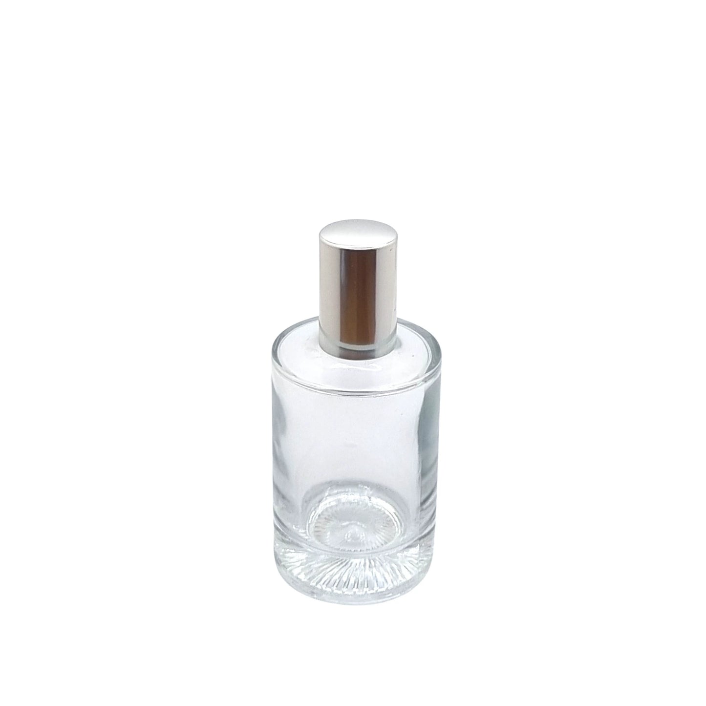 50ml Durer Clear Round Glass Bottle (Pallet Qty 5,184 Units)