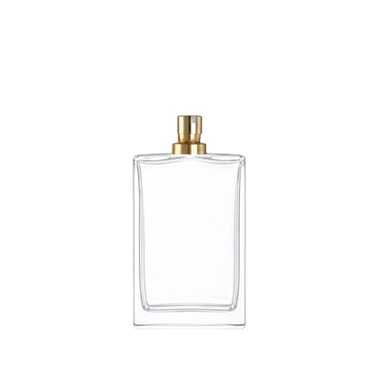 50ml Everest Clear Rectangle Glass Bottle
