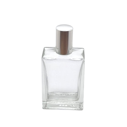 50ml Everest Clear Rectangle Glass Bottle
