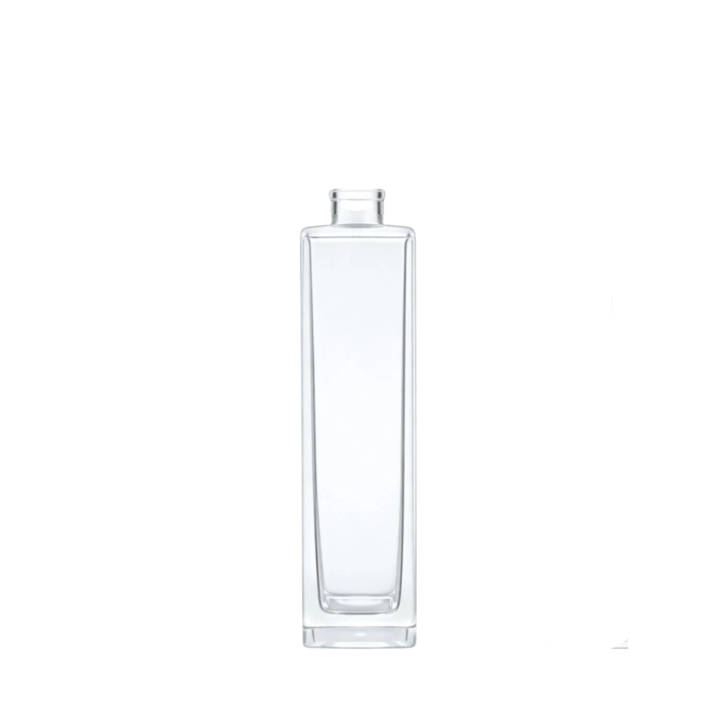 50ml Klee Clear Square Glass Bottle