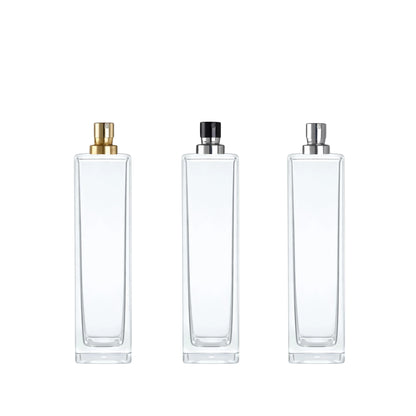 50ml Klee Clear Square Glass Bottle