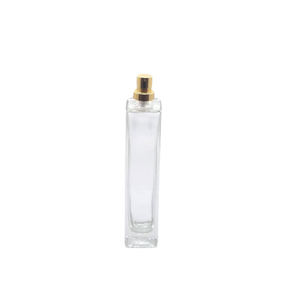 50ml Klee Clear Square Glass Bottle