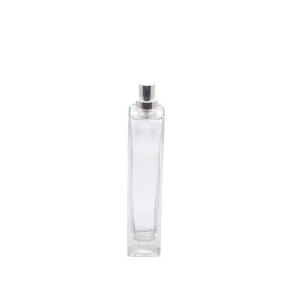 50ml Klee Clear Square Glass Bottle