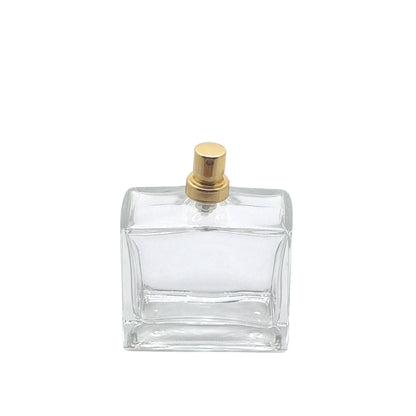 50ml Seurat Clear Rectangle Glass Bottle (Pallet Qty 5,184 Units)