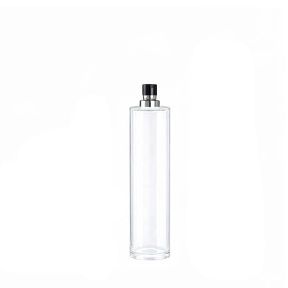 50ml Tall Cuban Clear Round Glass Bottle