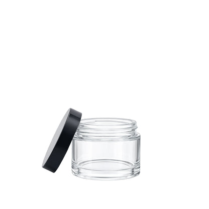 50ml Tizianno glass jar and black lid