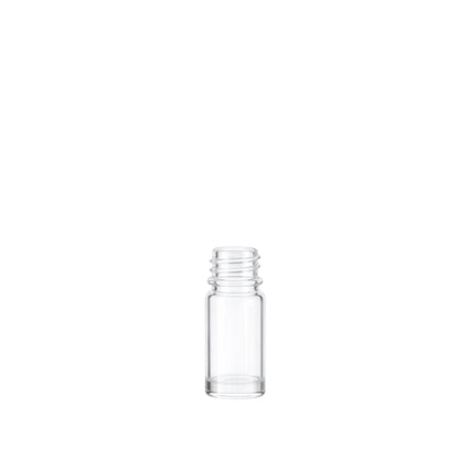 5ml Dropper Clear Round Glass Bottle