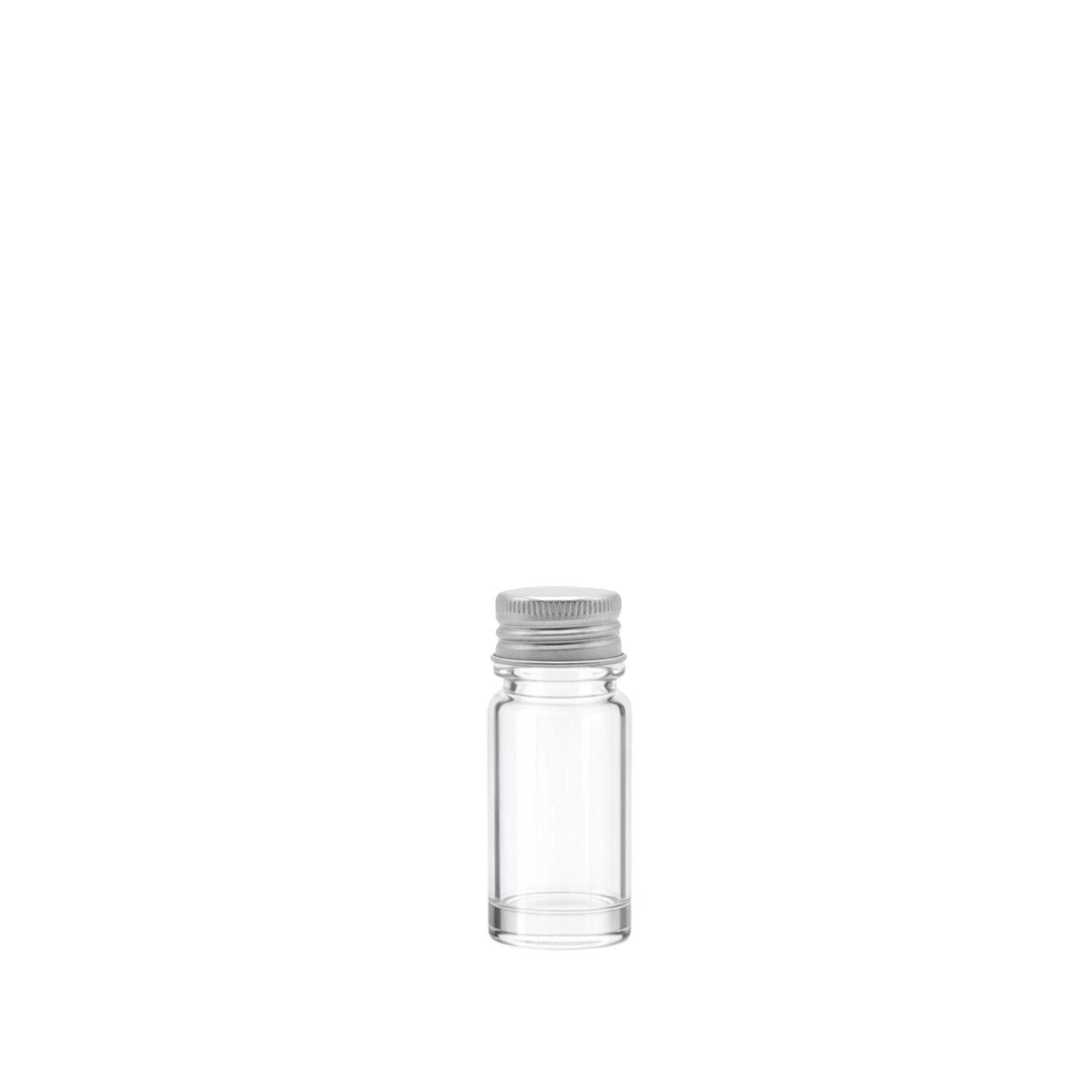 5ml Dropper Clear Round Glass Bottle