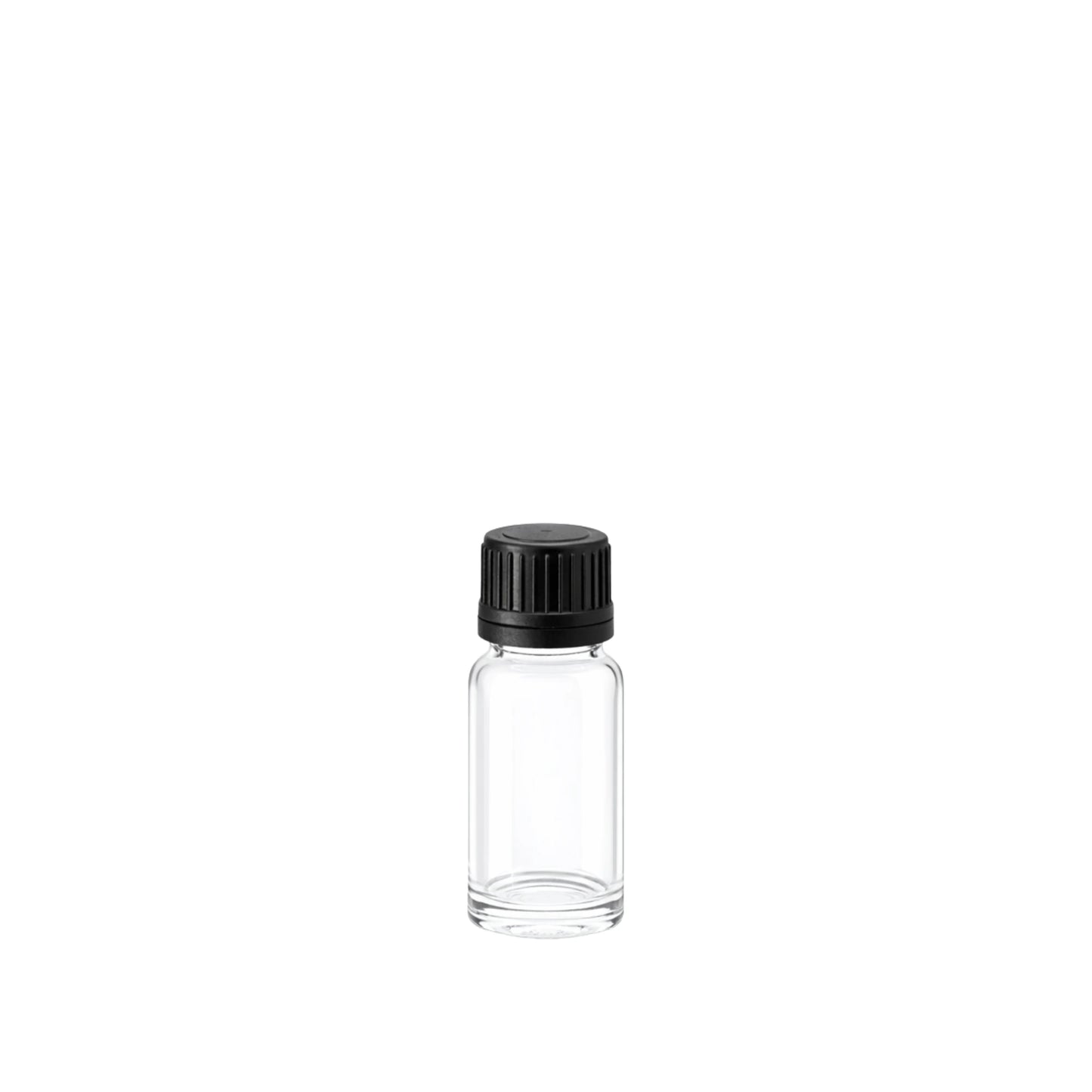 5ml Dropper Clear Round Glass Bottle