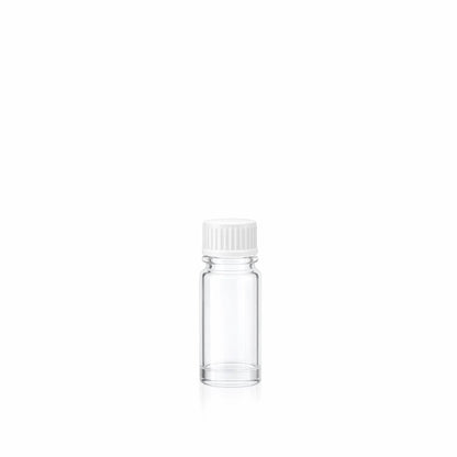 5ml Dropper Clear Round Glass Bottle