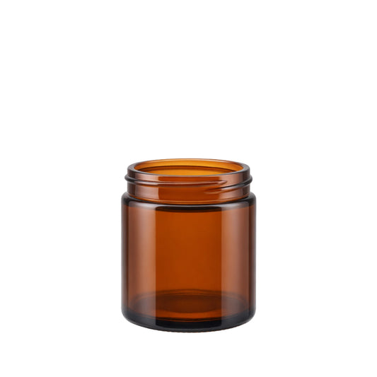 60ml amber candle jar