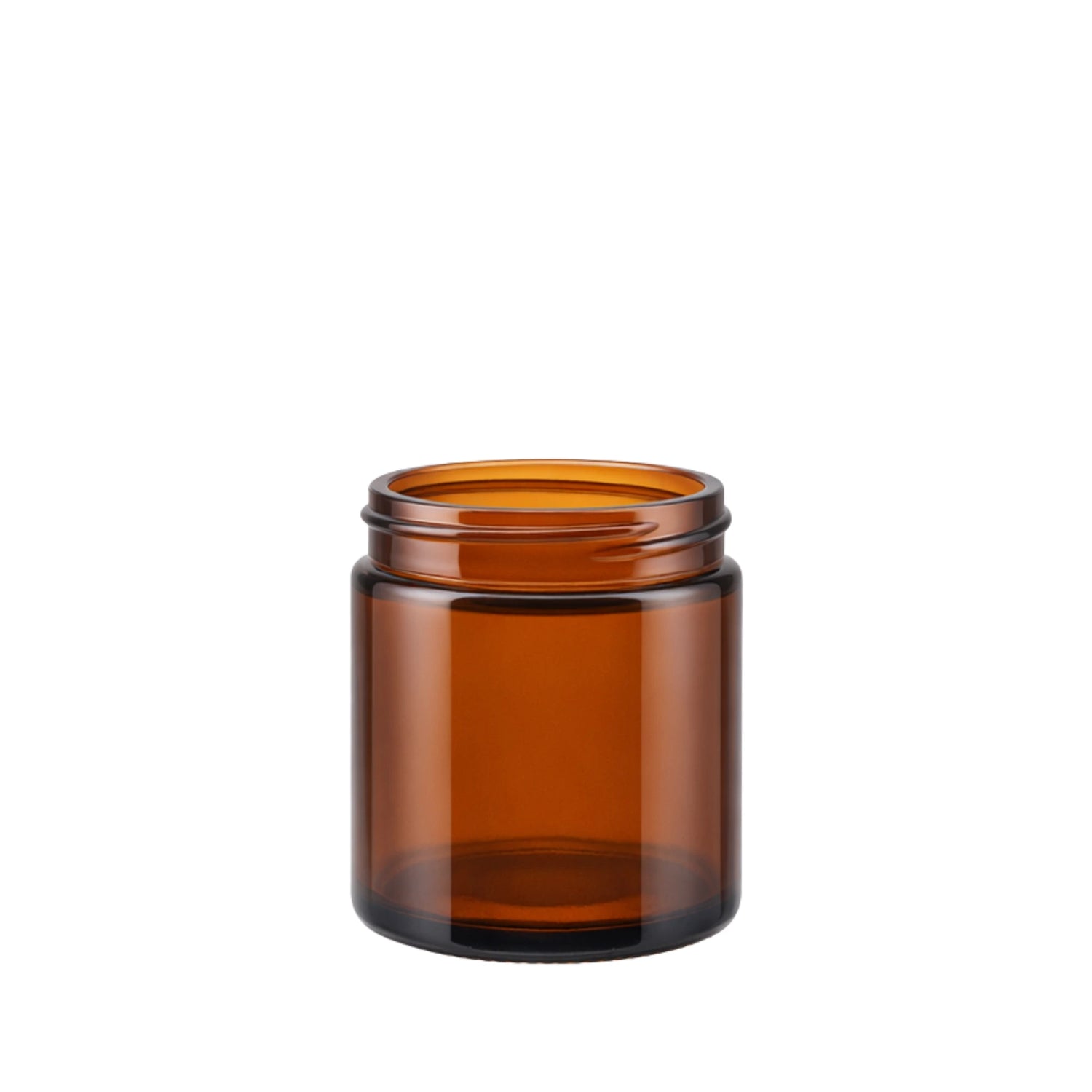 60ml amber ointment jar