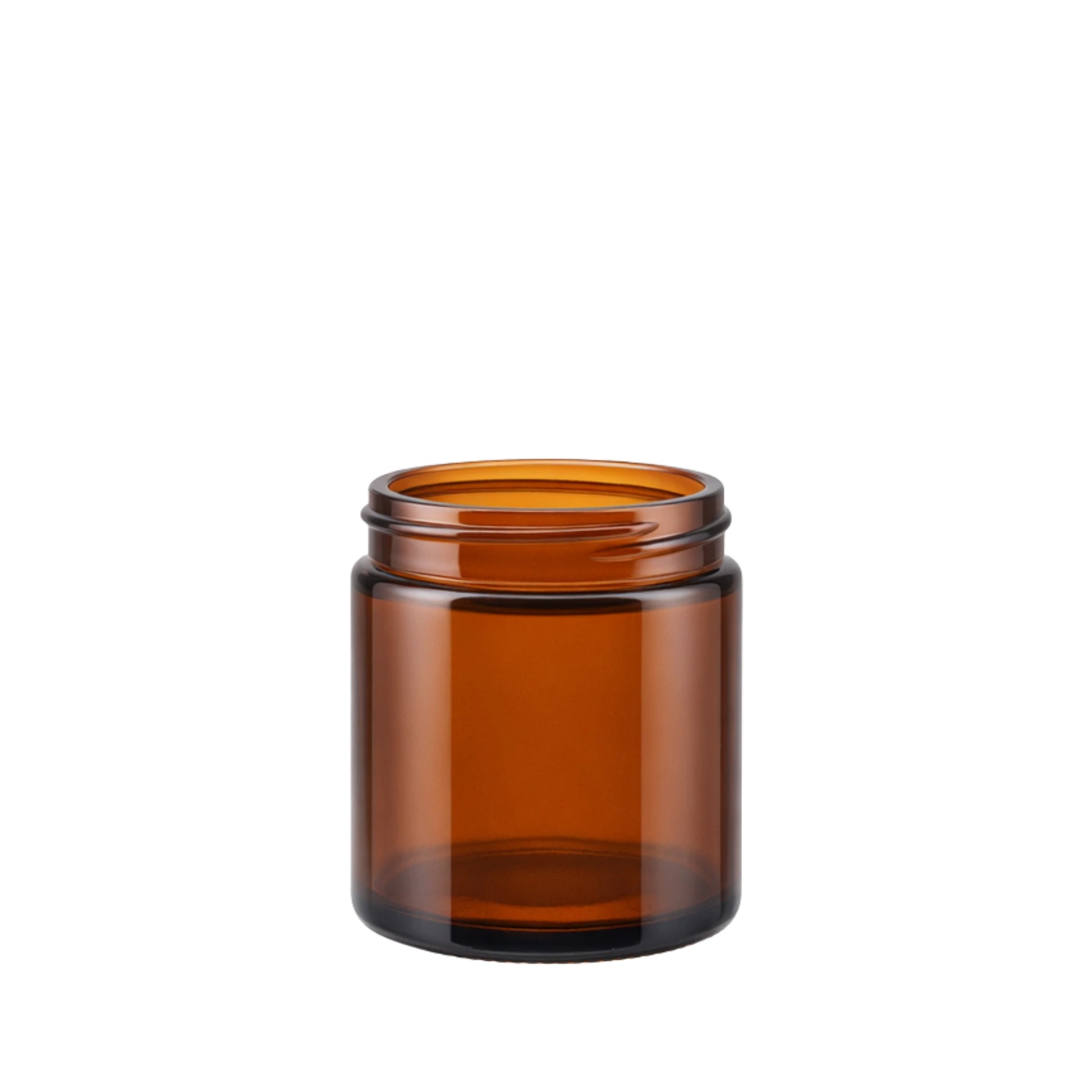 60ml amber ointment jar