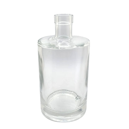 700ml Gallileo Standard Clear Round Glass Bottle
