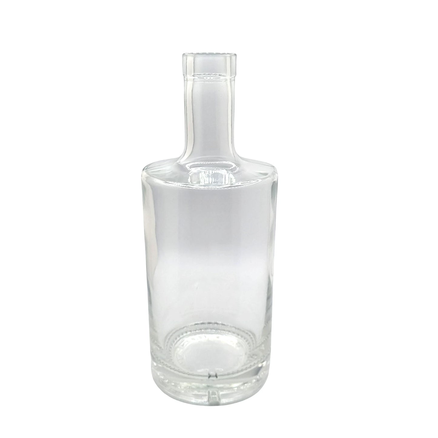 700ml Passion Clear Round Glass Bottle