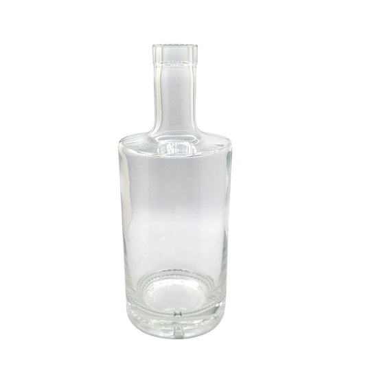 700ml Passion Clear Round Glass Bottle
