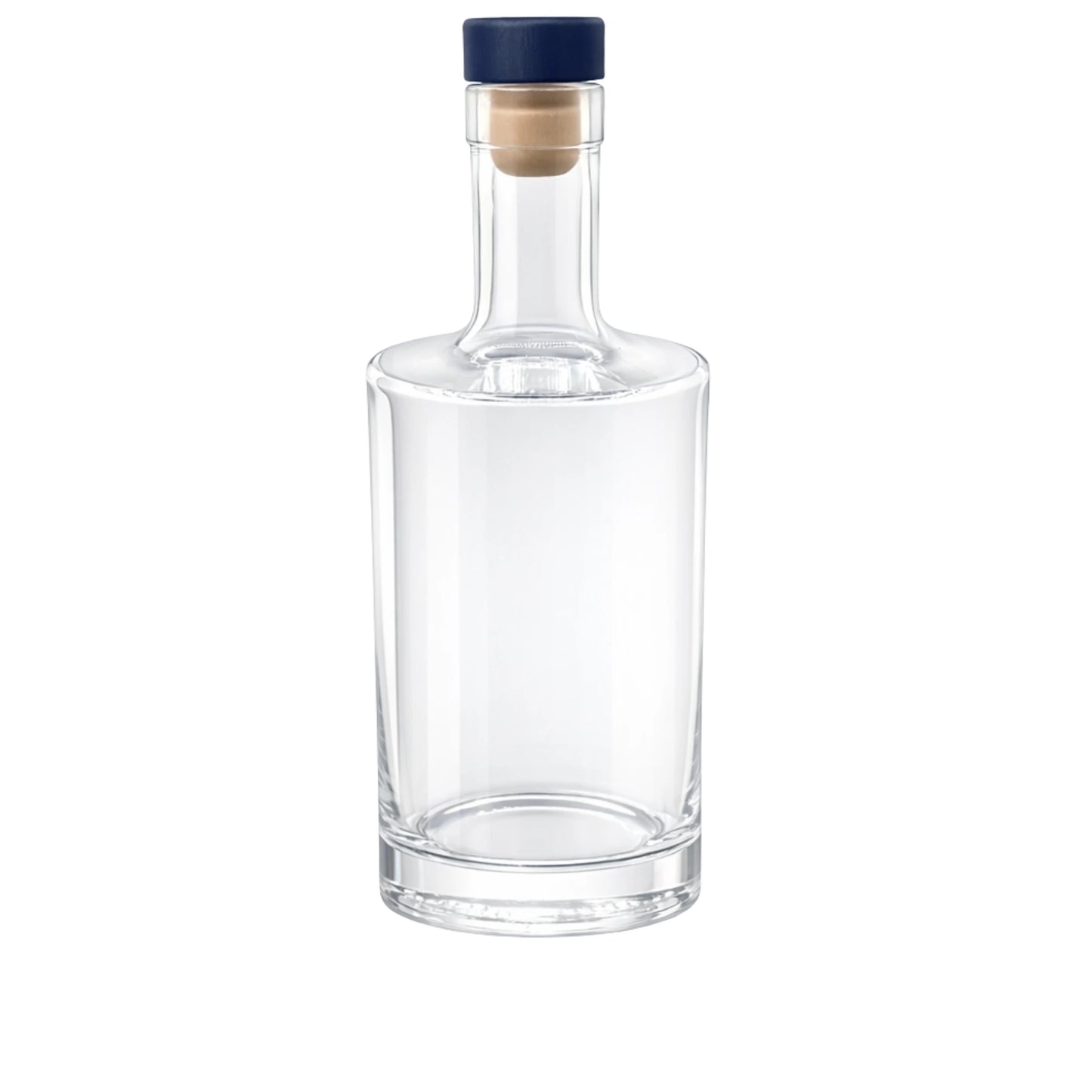 700ml Passion Clear Round Glass Bottle