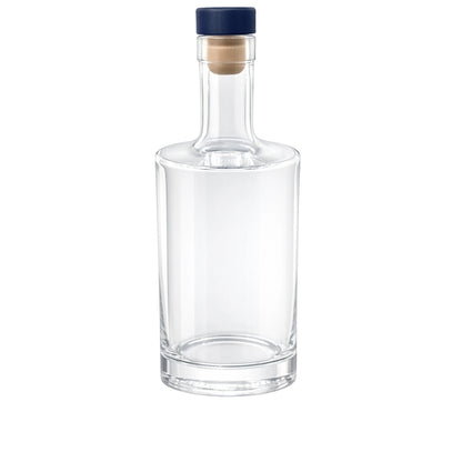 700ml Passion Clear Round Glass Bottle