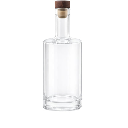 700ml Passion Clear Round Glass Bottle