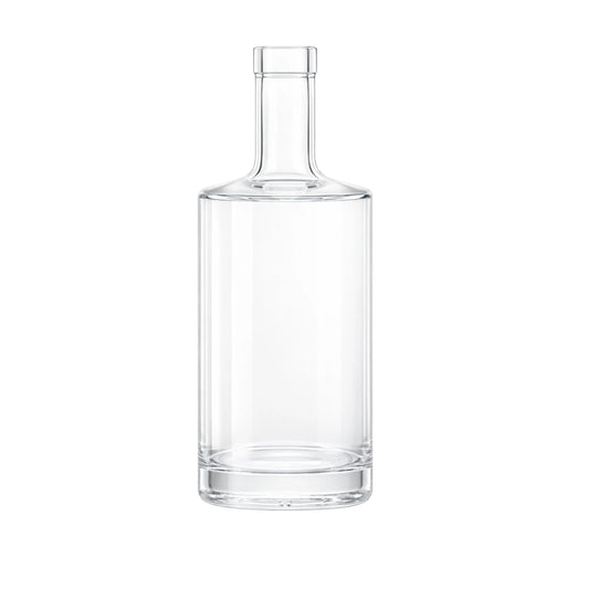 700ml Passion Clear Round Glass Bottle