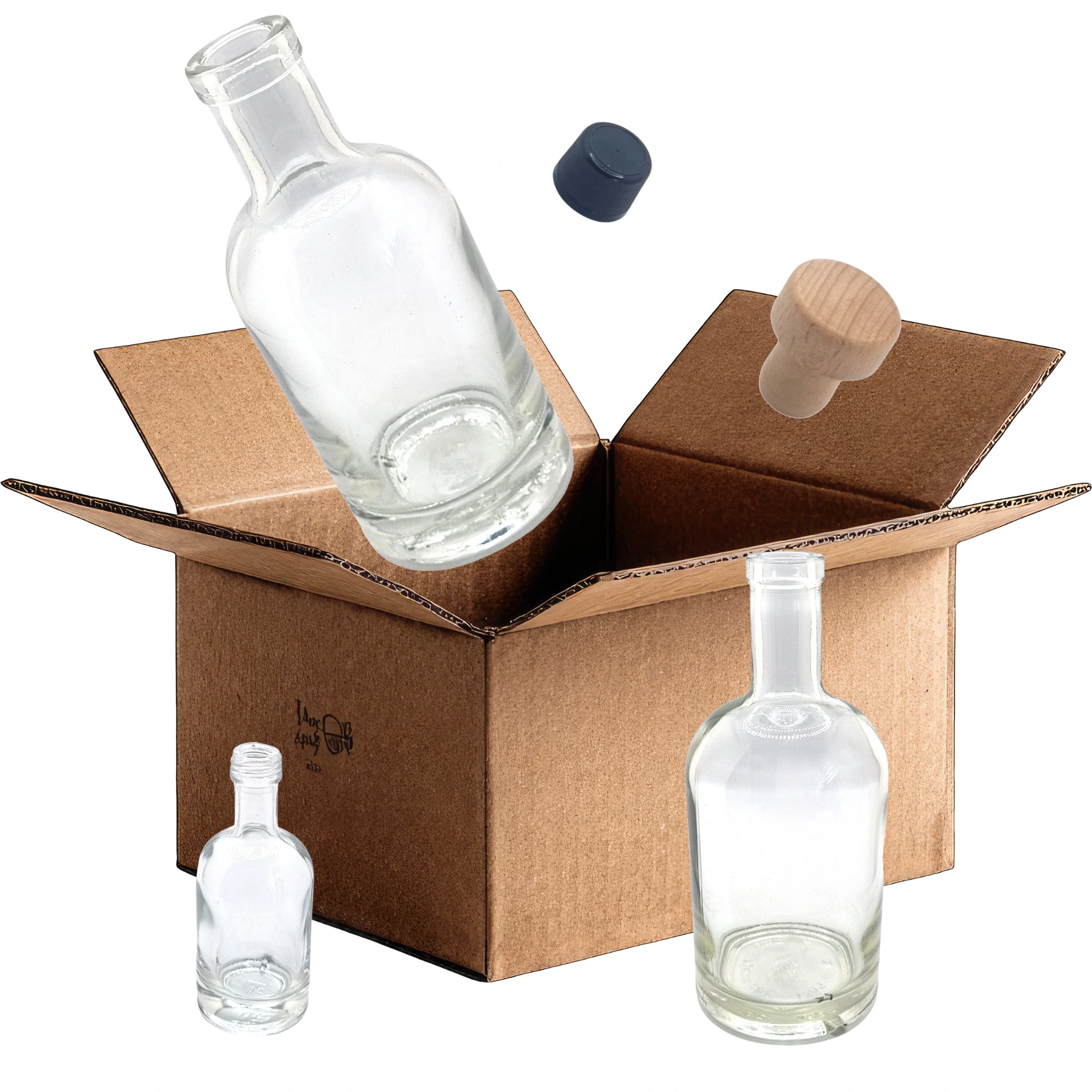 Beverage bottles samples