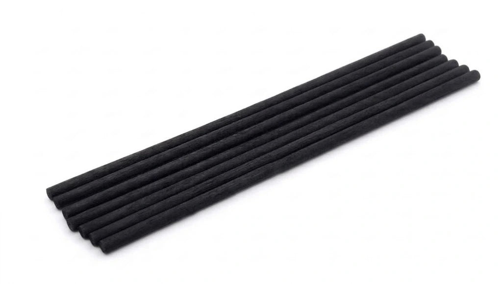Black Synthetic Reeds Pack of 7