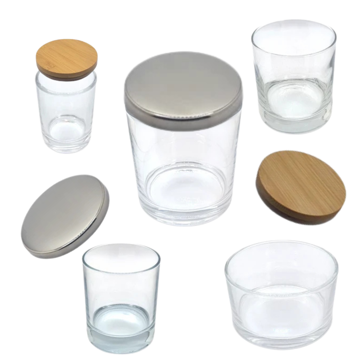 Candle glass sample box
