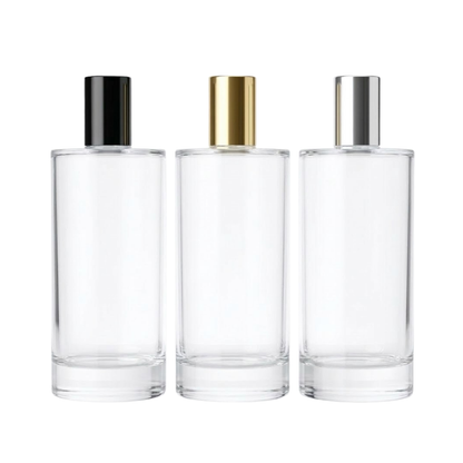 Charlotte glass bottles with caps