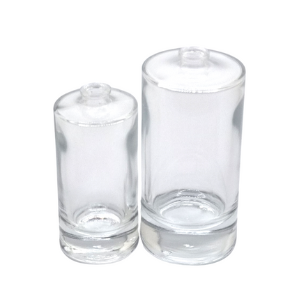 100ml Charlotte Clear Round Glass Bottle