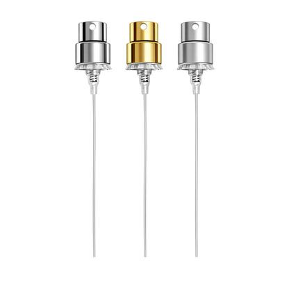 FEA15 gold and silver crimpless atomisers